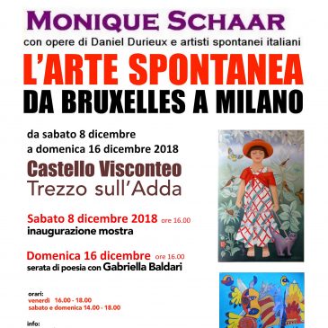 “L’Arte Spontanea da Bruxelles a Milano 2018”