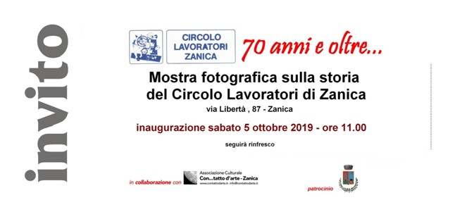 Mostra fotografica sulla storia del Circolo Lavoratori di Zanica