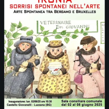 MOSTRA LUZZANA 2025 “IRONIA”… sorrisi spontanei nell’arte